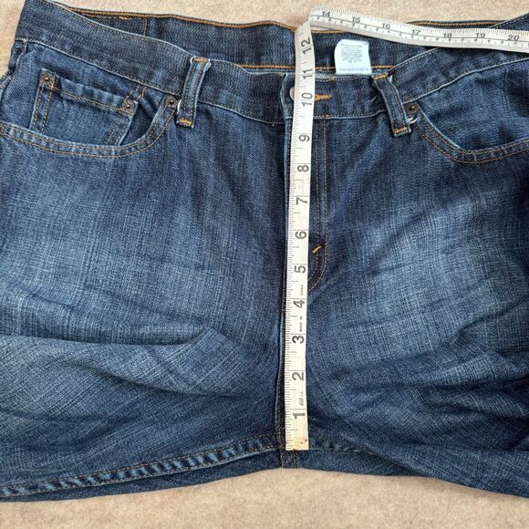 Vtg y2k Levi’s 515 Blue Denim Bootcut Jeans Womens 14 Mid Rise normcore heritage - Picture 6 of 10